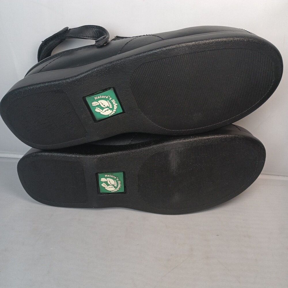 Nature's Stride Nantucket Therapeutic Shoes Women's Size 7 W Black Clogs - Picture 6 of 9